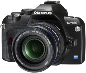 Цифровая зеркальная фотокамера Olympus E-450